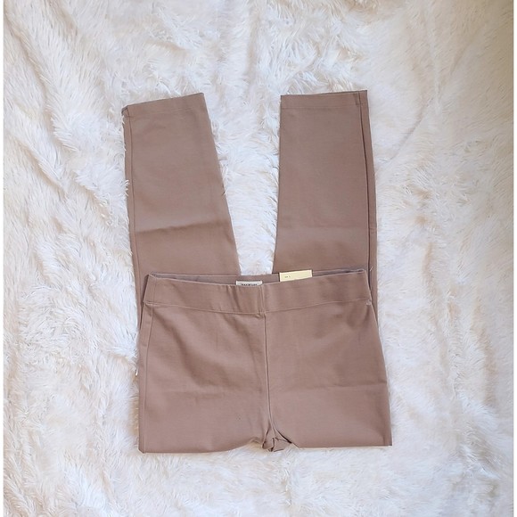 Max Studio | NWT Khaki Skinny Ponte Stretch Pants, Sz L (10-12), FREE S/H - Picture 8 of 9